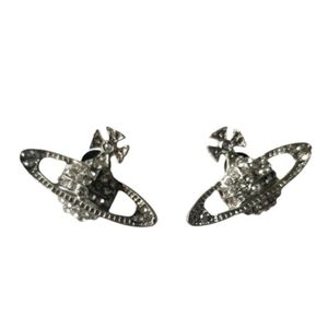 Rhinestone Orb Earrings